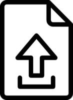 Upload icon symbol image vector