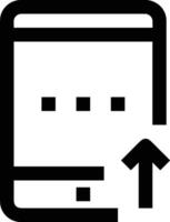 Upload icon symbol image vector