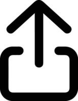 Upload icon symbol image vector
