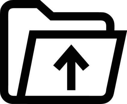 Upload icon symbol image vector