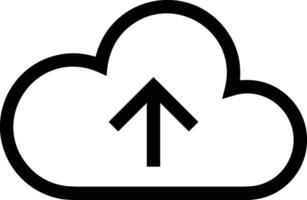 Upload icon symbol image vector