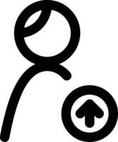 Upload icon symbol image vector