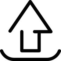 Upload icon symbol image vector