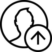 Upload icon symbol image vector