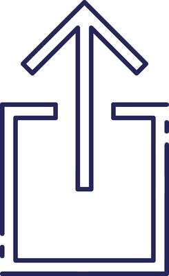 Upload icon symbol image
