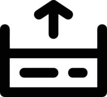Upload icon symbol image vector