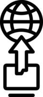 Upload icon symbol image vector