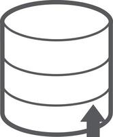 Upload icon symbol image vector