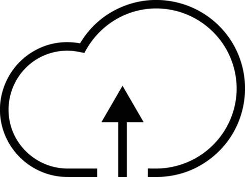 Upload icon symbol image vector