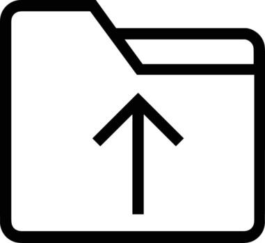 Upload icon symbol image vector