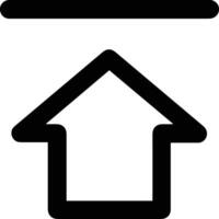 Upload icon symbol image vector