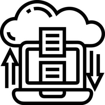 Upload icon symbol image vector