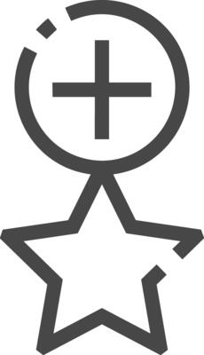 Star icon symbol Illustration
