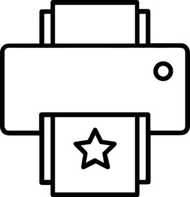 Star icon symbol Illustration