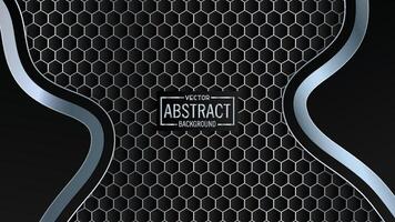 3d rendering of hexagonal texture background vector