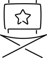 Star icon symbol Illustration vector