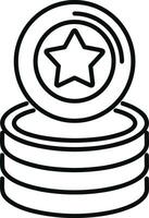 Star icon symbol Illustration vector