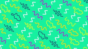minimal modern zig zag slinga bakgrund video