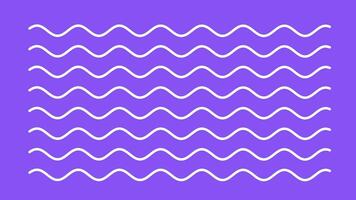 Minimal Wavy Abstract Animated Background video