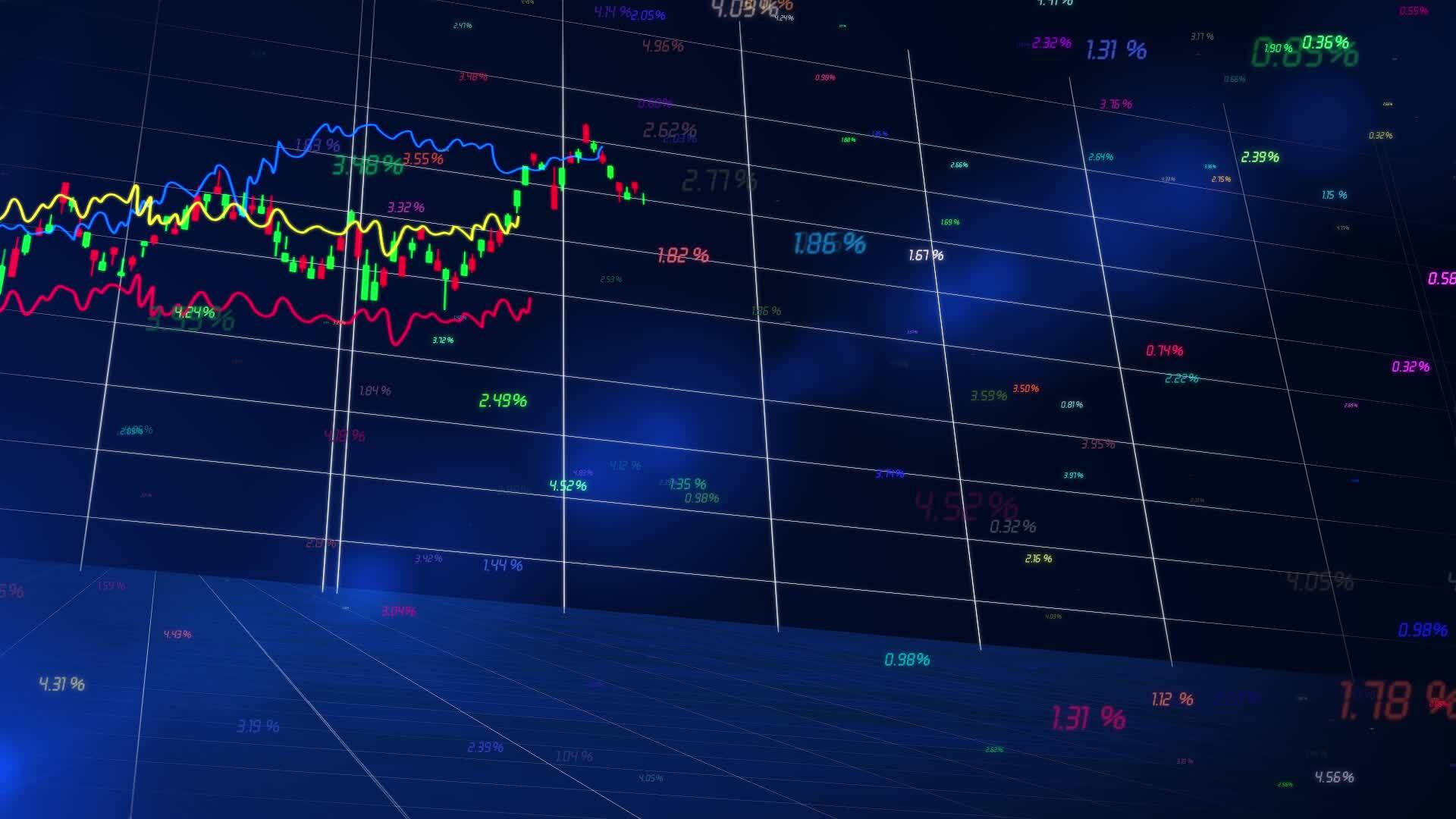stock index and-market-charts 46714754 Stock Video at Vecteezy