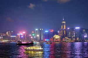 Hong Kong skyline. Hong Kong, China photo