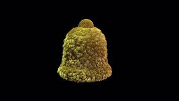 Plush Bell Social Media Icon Alpha Loop video