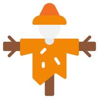 Scarecrow icon for web, app, infographic etc vector