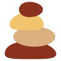 Stone Pebble icon for web, app, infographic etc vector