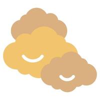 Cloud Fluff icon for web, app, infographic etc vector