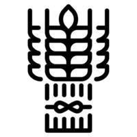 Wheat Sheaf icon for web, app, infographic etc vector