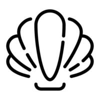 Shell Seashell Icon for web, app, infographic etc vector