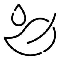 Raindrop Dew Icon for web, app, infographic etc vector