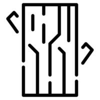 Tree Bark icon for web, app, infographic etc vector