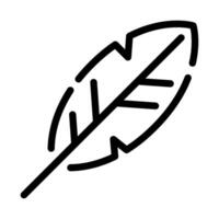 Bird Feather Icon for web, app, infographic etc vector