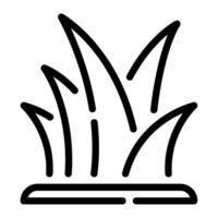Meadow Grass icon for web, app, infographic etc vector