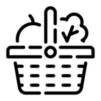 Veggie icon for web, app, infographic etc vector