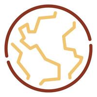 Earth Tone icon for web, app, infographic etc vector