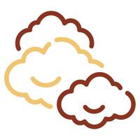 Cloud Fluff icon for web, app, infographic etc vector