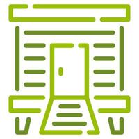 Chicken Coop icon for web, app, infographic etc vector