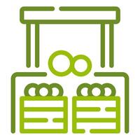 Farmer Market icon for web, app, infographic etc vector