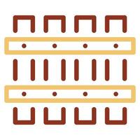 Rustic Fence icon for web, app, infographic etc vector