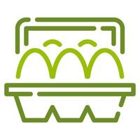 Egg Carton icon for web, app, infographic etc vector