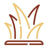 Meadow Grass icon for web, app, infographic etc vector