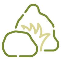 Rock Stone Icon for web, app, infographic etc vector