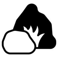 Rock Stone Icon for web, app, infographic etc vector