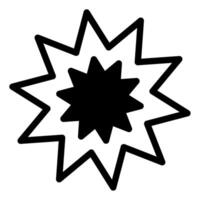 Star Stardust Icon for web, app, infographic etc vector
