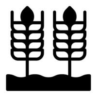 Grain Field icon for web, app, infographic etc vector