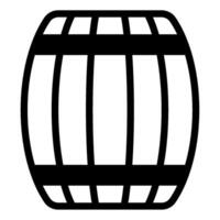 Rain Barrel icon for web, app, infographic etc vector