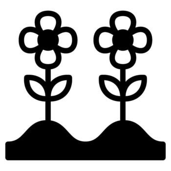 Garden Patch icon for web, app, infographic etc vector