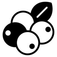 Fruit Berry Icon for web, app, infographic etc vector